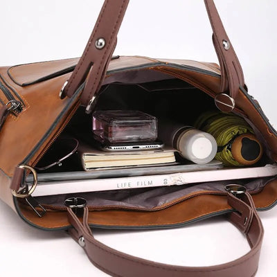 Rowan™ Elegant Synthetic Leather Bag