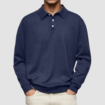 Kai – Solid Color Polo Shirt