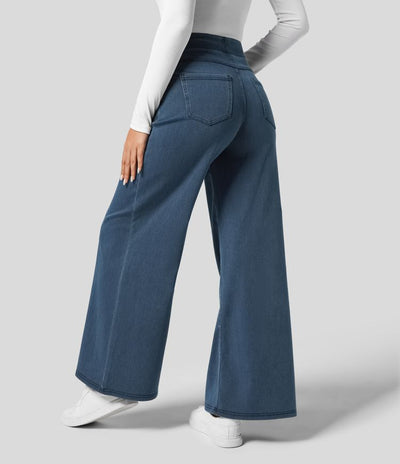 Serafina - Elastic High Waist Pants