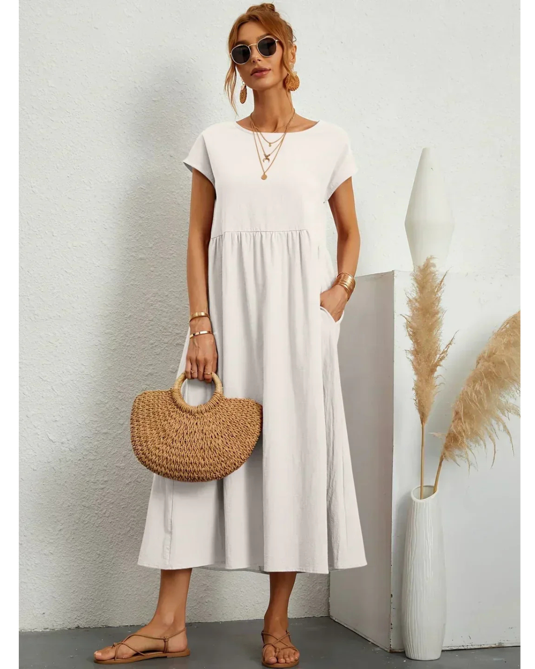 Therese - Summer Dress With Pockets