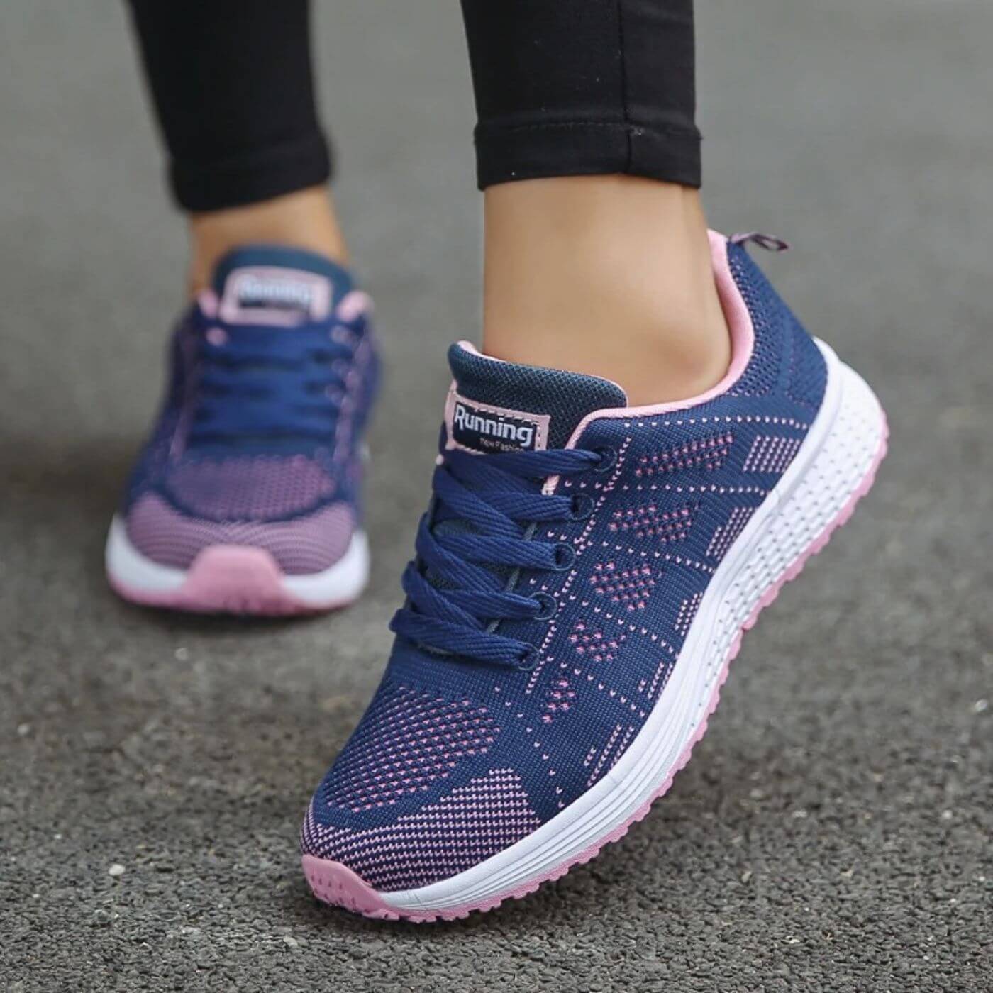 Zoe - Mesh Running Sneakers
