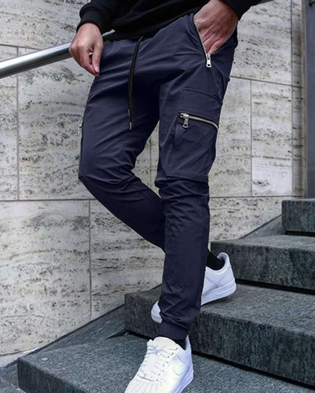 Alec - Elegant Drawstring Pants