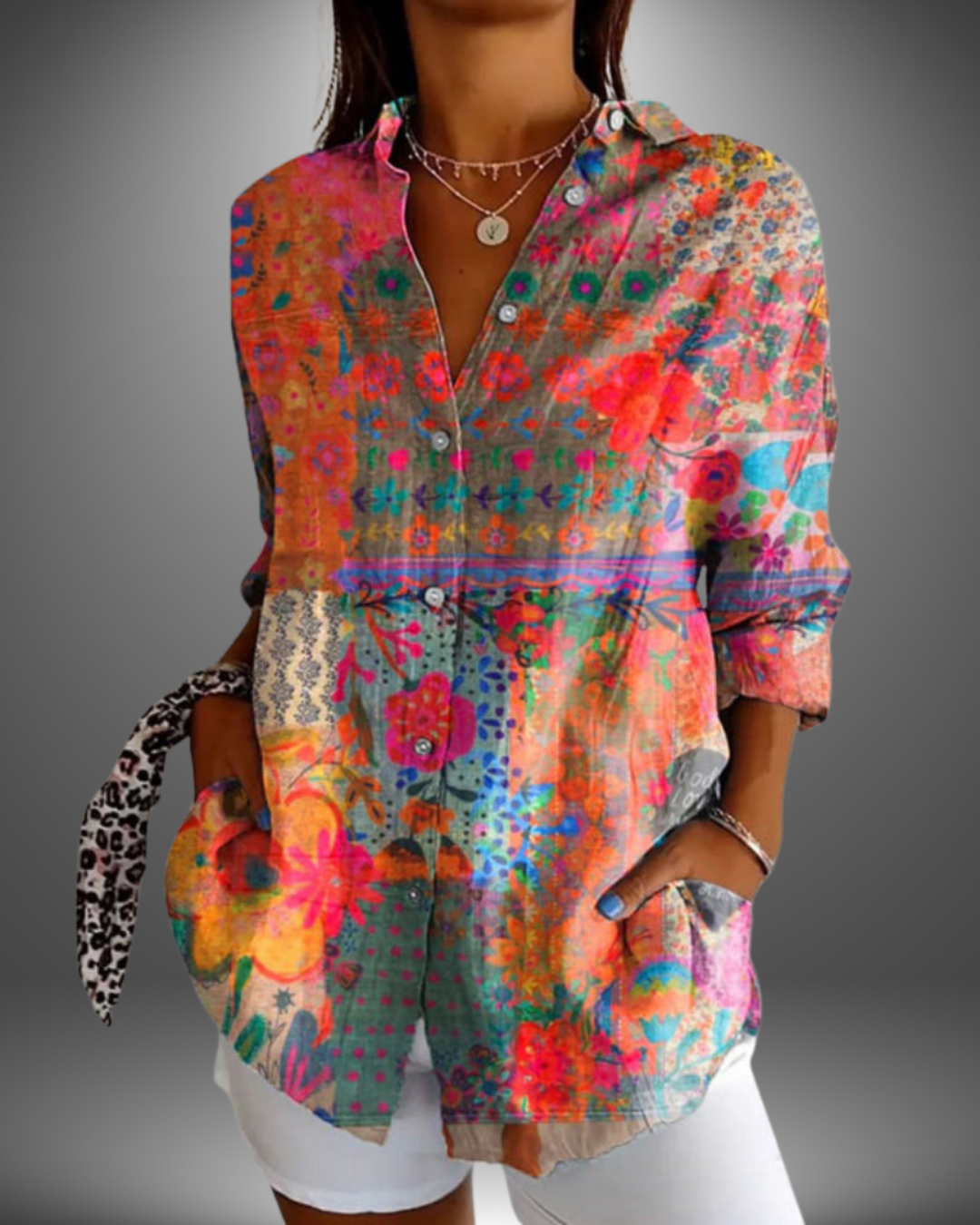 Gracelyn - Premium Floral Blouse