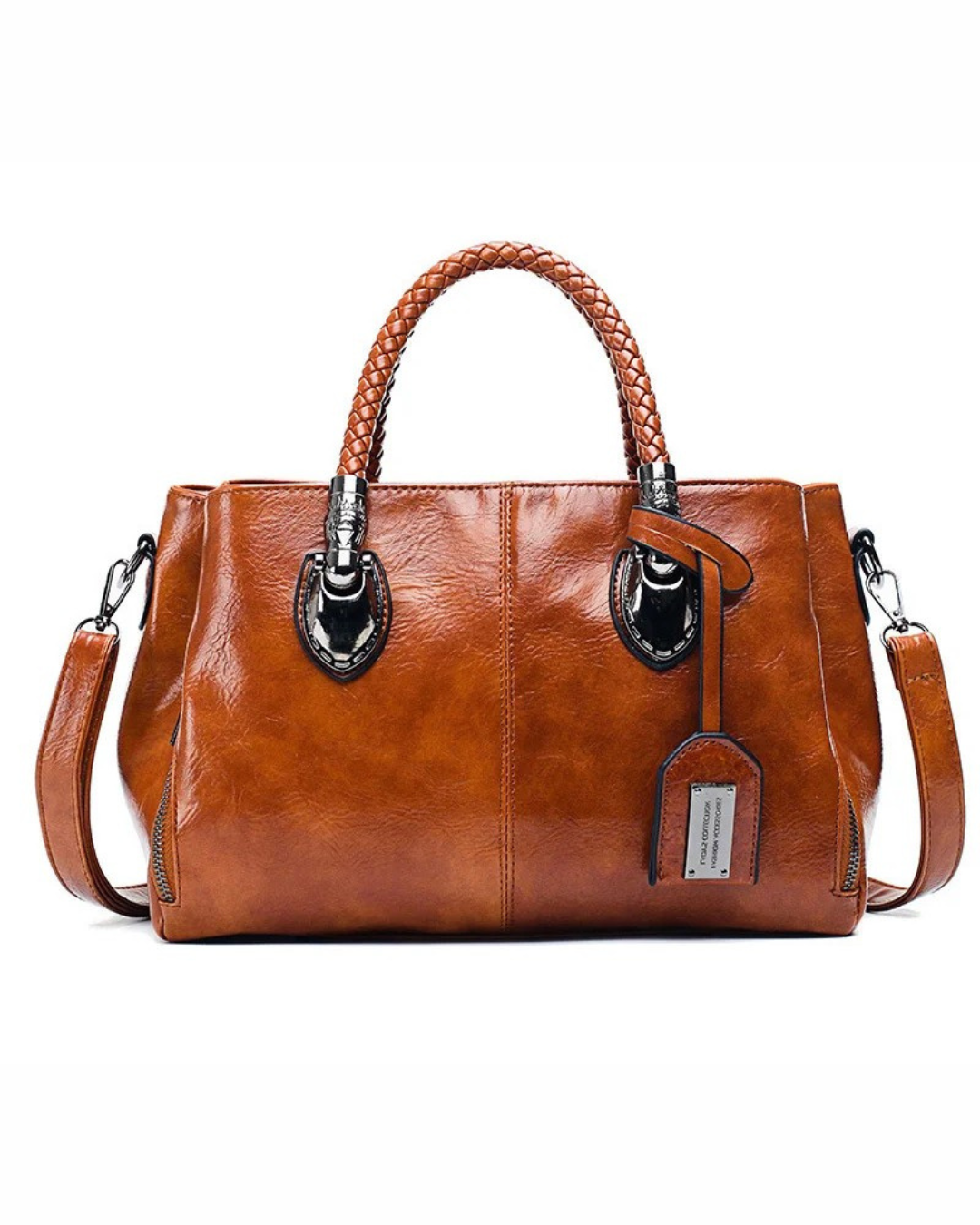 Rowan™ Elegant Synthetic Leather Dufflebag