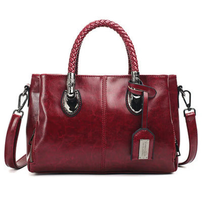 Rowan™ Elegant Synthetic Leather Dufflebag