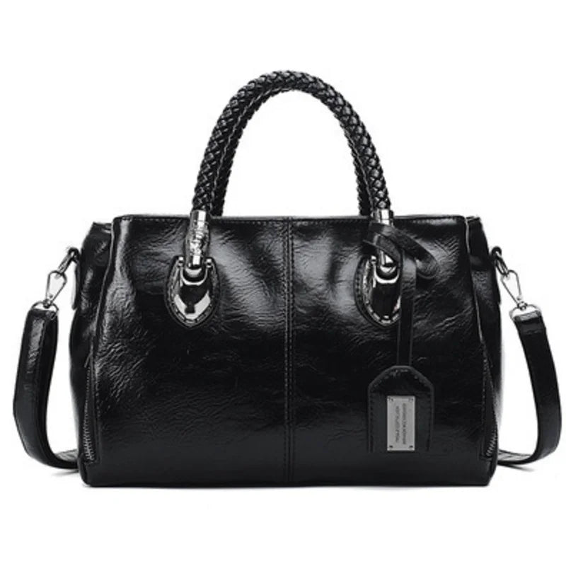 Rowan™ Elegant Synthetic Leather Dufflebag