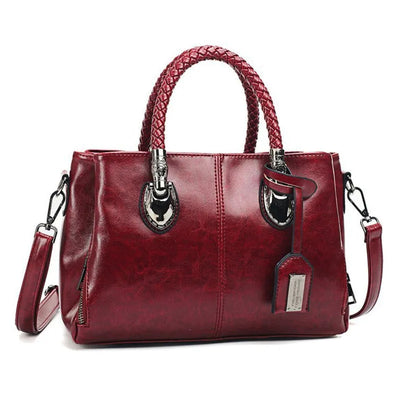 Rowan™ Elegant Synthetic Leather Dufflebag