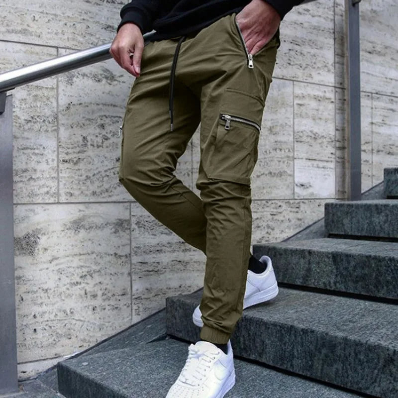 Alec - Elegant Drawstring Pants